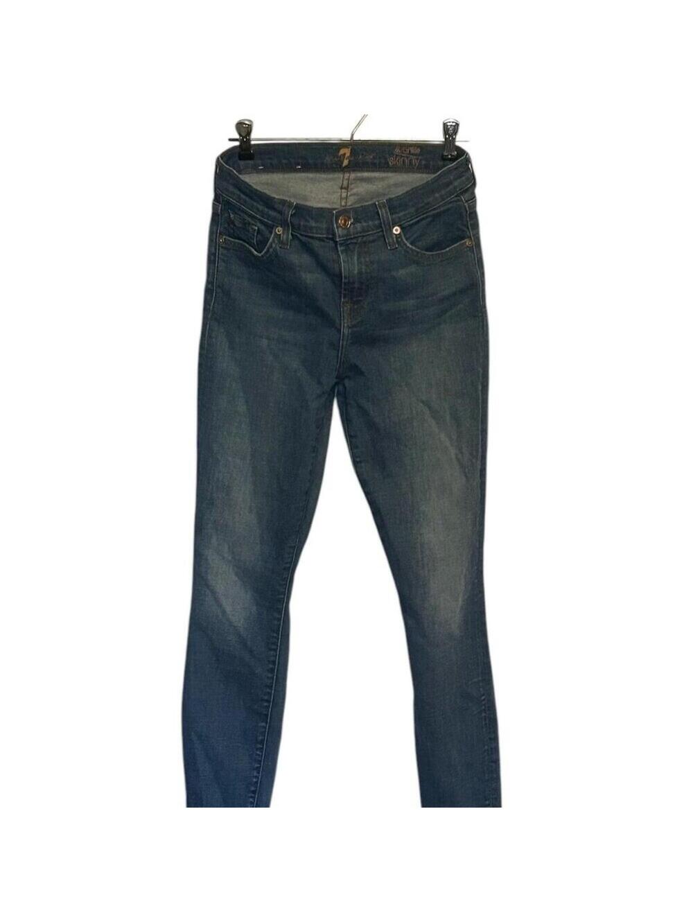7 For All Mankind The Ankle Skinny jeans, sz 26